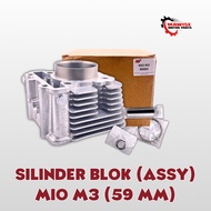 CYLINDER BLOCK (ASSY) MIO M3 (59 MM) - CYLINDER CYLINDER BLOCK SEHER BORING BORE UP MIO M3 59 MM