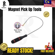 Flexible Magnetic Claw Pick Up Tool Magnet Reach Spring Reacher Pickup