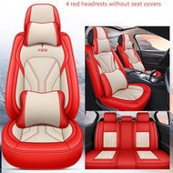[full Set]/car Seat Cover - Hyundai Elantra I10 I30 Tucson Ionic Santa Fe Atos Kona Getz/5-seater Car Leather Seat Cover/round-trip 4  7