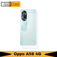 Garskin Oppo A58 4G Skin Carbon Hydrogel Back Cover