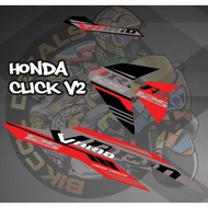 HONDA CLICK V2 VARIO 41 DECALS BIKCOL DECALS