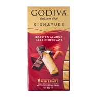 Godiva Signature Roasted Almond Dark Chocolate Mini Bars.