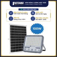 [VOUCHER 10%] Đèn Pha Năng Lượng Mặt Trời 100W Mắt Ngọc Chống Nước IP67 KITAWA - DP15.100 - Sản Phẩm