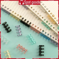 WIN 4-ring Binding Comb Apeture 12mm Hold 100 Sheets for Loose-leaf Notebook Notepad