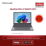 LENOVO IP SLIM 3 15IWC11 83RR00A3MJ / 4MJ (CORE 5 320/16GB D5/512GB G4/INTEL/15.3" WUXGA/W11H/HOME24