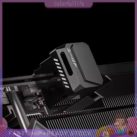 12VHPWR 180 Degree Angled Adapter 600W GPU Male To Female Connector for 12+4pin RTX 3090Ti 4070Ti 40