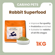 [24HR SHIP] CARINO PETS RABBIT SUPERFOOD 1KG Rabbit Premium Food Pellet