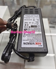 Adaptor DC 12V 5A Merek HIKVISION Adaptor CCTV input AC 100-240V