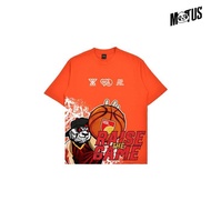 PANDAMONIUM OVERSIZE TEE BY MOTUS X IBL - ORANGE PANDAMONIUM T SHIRT PRODUCT BY MOTUS INDONESIA