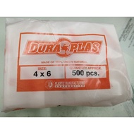 1 Ream 5x100pcs 4x6 Dura Orange .0022 PP Clear Plastic PP Plastic Bag Transparent Plastic Bag