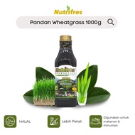 Nutrifres Pandan Wheatgrass Fruit Juice Concentrate/Cordial (1000g)