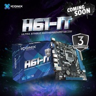 ICONIX H61 MOTHERBOARD SOCKET 1155 INTEL LGA 1155 (OFFICIAL)