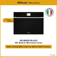 Whirlpool W9 MW261BLAUS Built-in 40L 6TH SENSE Microwave Oven with 2 Years Warranty