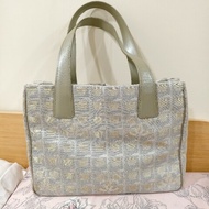 Chanel 香奈兒 冰格帆布托特包