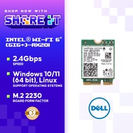 Intel 2400Mbps Wireless AX201NGW NGFF Key E CNVi Wifi Card For Intel Wi-Fi 6 AX201 2.4Ghz/5Ghz 802.1