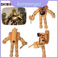 Skibidi Plush Toilet Pixelated Mutated Man Handsome Tv