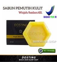 Sabun Dosting penghilang flek hitam/ sabun pembersih wajah/sabun Pemutih Wajah/sabun dosting original bpom/sabun dosting natural soap/sabun dosting ori