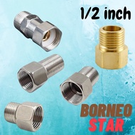 1/2" STAINLESS THREAD SOCK / 4cm OUTER AND INNER THREAD SOCK SS SHORT SOCK