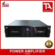 Titanium Audio PA2000 Power Amplifier / 1600w RMS / Professional Powered Amplifier / Titanium Audio