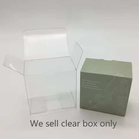 Transparent PET Display box Collection box For GBA SP for Game Boy Advance SP Japanese version Game 