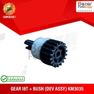 GEAR 18T + BUSH (DEV ASSY) KM3035 - 2BL1-4620 CT