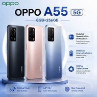 OPPO A55 5G | 6.51 Inch | RAM 8GB + ROM 256GB  | 5000mAh | 50MP | Android 12 | Everyday Smartphone