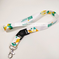 LANYARD TALI ID CARD BANK BRI MEGA FINANCE BNI MANDIRI BSI BCA