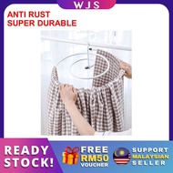 (ANTI-RUST + STOPPER) WJS Hexagon Durable Detachable Spiral Hanger Bedsheet Hanger Easy Dry Quilt Mattress Hanger Protector Drying Hangar Bed Sheet Care Detachable Design Space Saver Penyangkut Selimut 毛毯衣架 [FREE RM 50 VOUCHER]