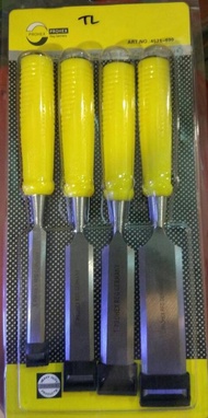 PAHAT KAYU SET 4 PCS PROHEX / TATAH KAYU SET / WOOD CHISEL SET