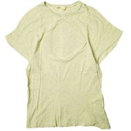 TOGA PULLA 壓花 T 卹洋裝 (TP41-JK239) - 日本製造，黃色，ARCHIVES，短袖，二手。