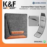 KNF Concept FILTER Case 3 Slot Lens FILTER Pouch 37-62mm UV CPL ND K&F