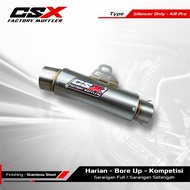 Silencer Racing CSX - Type KR pro - By CSX FACTORY MUFFLER