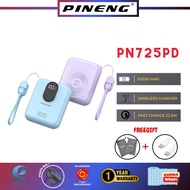 [NEW ] PINENG PN-725PD (10000mAH) Thin, Light & Slim Magnetic Wireless|  22.5W Fast Charging