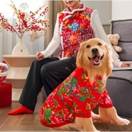 Colorful Red Flower Large DogCNY - Pet Universe - Pet Accessories - Pets - SP007920