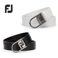 FJ Golf belt for men and women, outdoor fashion, versatile trendy sports fashion belt, cowhide leath