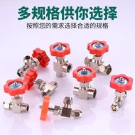 Card Sleeve Needle Valve Cut-off Valve Flow Control Parallel Right Angle Regulating Valve 6 8 10 12m