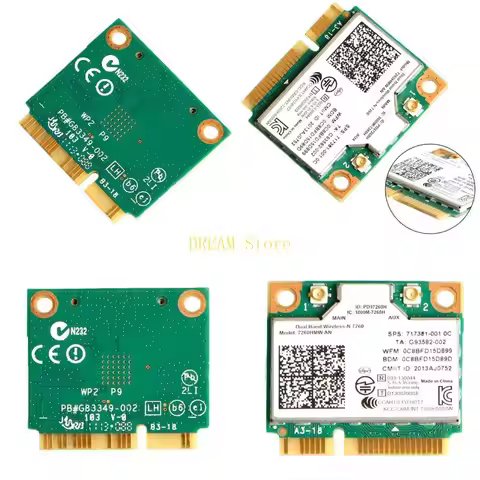Notwork Card 7260 7260NGW PCI-E 300Mbps 802.11N for Intel 7260 Laptop 717381-001 best sale