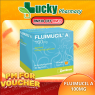 FLUIMUCIL A (100MG/200MG/600MG) ( N-ACETYLCYSTEINE) ORANGE FLAVOURS 30 SACHETS/10S