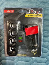 點菸器擴充座 1轉四 1拖四 120W D-25 cigarette lighter 車用車充 (40)