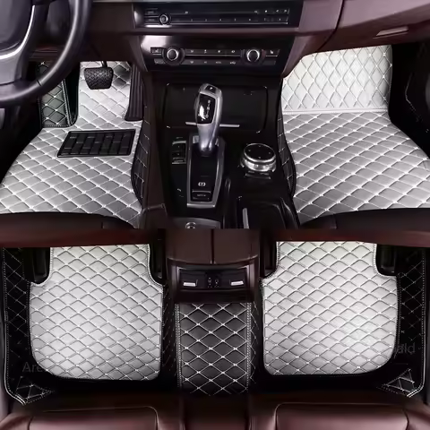 Custom Car Floor Mats For BMW 3er E46 1997-2004 Years 318-330 Auto Carpets Coche Accessories Waterpr