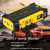 จั๊มสตาร์ท จั้มสตาร์ท Jump Start แบตสำรอง ไฟฉายในตัว เครื่อง ​ชาร์จ แบตเตอรี่ รถยนต์ Jump Starter 69800mAh Emergency Start 4 USB Power Bank Battery Charger แบตเตอรี่สำรองรถยนต์