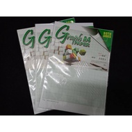 Graph A4 Paper S85 - Both side 2mm square (50pcs)