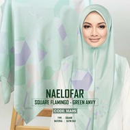 Tudung Naelofar Square Flamingo