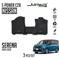 JUSTMATE NISSAN พรมปูพื้นรถยนต์ SERENA e-POWER C28 2025 - 2032