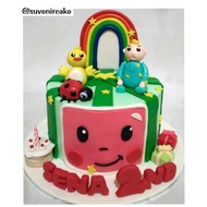 Cake Cocomelon/kue ulang tahun cocomelon/kue ultah cocomelon/bday cake