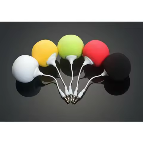 Portable Speaker Mini USB Speaker with 3.5mm Jack Sponge Ball Speaker Lightweight used for Mobilepho