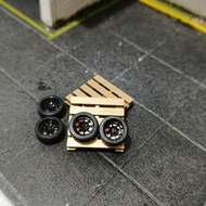 Hotwheels Rims Miniscale 1/64 WEDSSPORT TC05