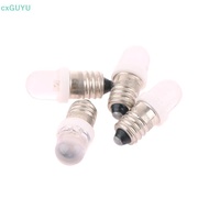[cxGUYU] 5Pcs E10 Led Bulb E10 3V 6V 12V 24V Instrument Bulb E10 Indicator Bulb Old Fashioned Flashl