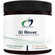 designs for health GI Revive Powder - Slippery Elm Gut Health Support with Licorice Root, L-Glutamine + Zinc Carnosine -