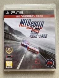 PS3 car racing game 賽車遊戲:  F1 2012, need for speed rivals 極速快感：生存競速 